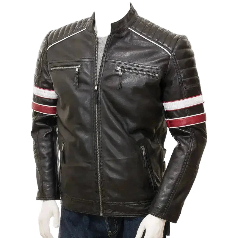 Men’s Classic Racing Leather Jacket