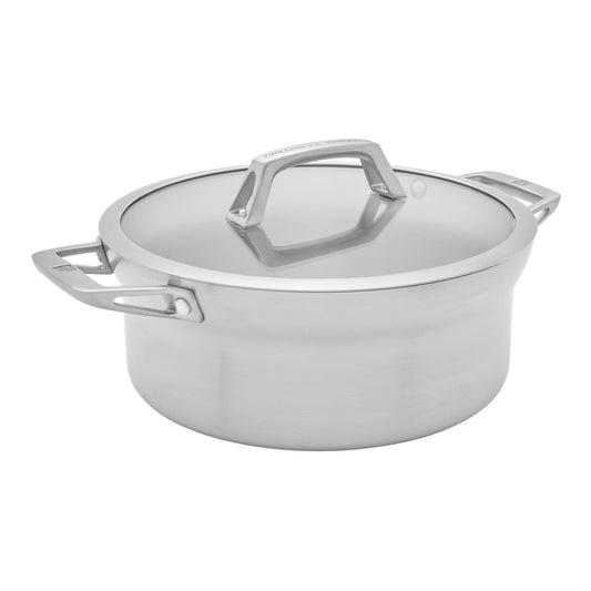 ZWILLING Motion Stainless Steel 4.75 L Stainless Steel Deep Saute Pan With Lid | ImportedPH