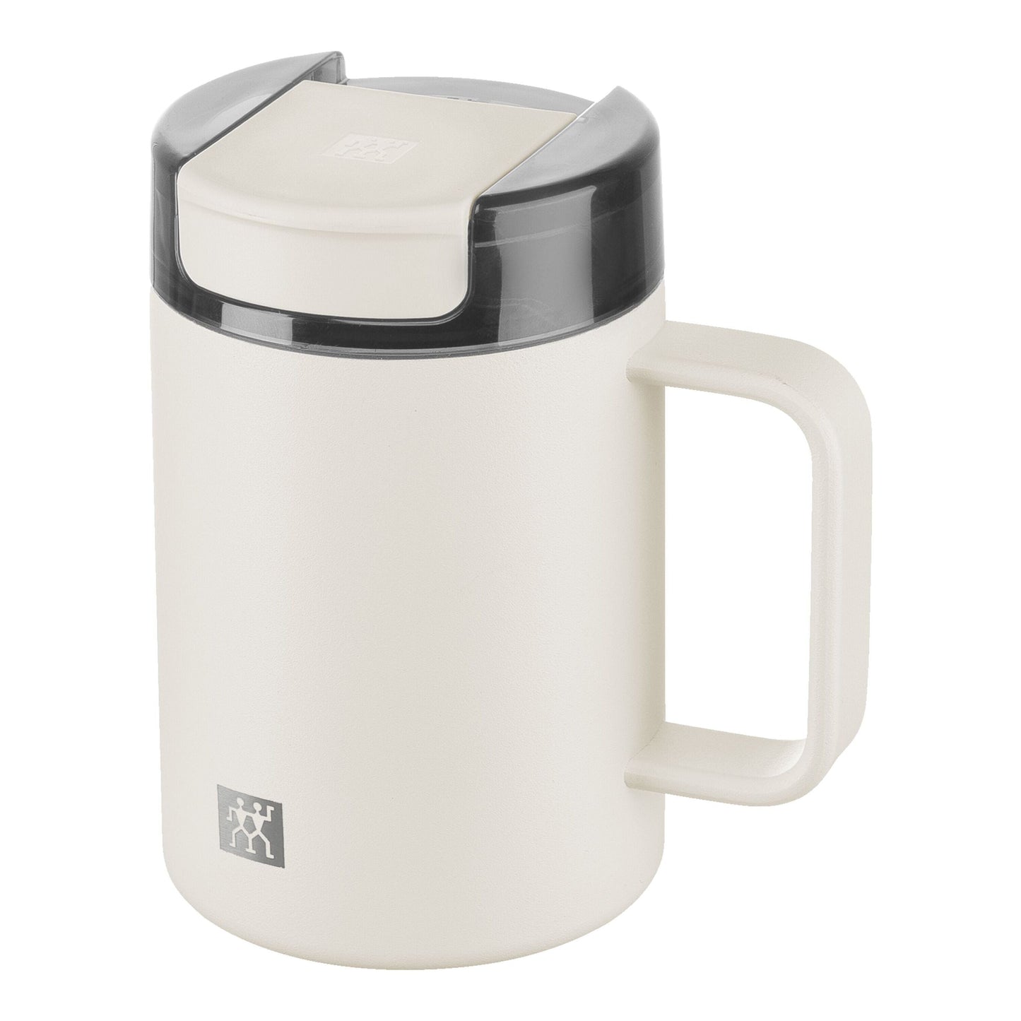ZWILLING Thermo Plus Thermo Mug, 380 ml, Stainless Steel, Cream