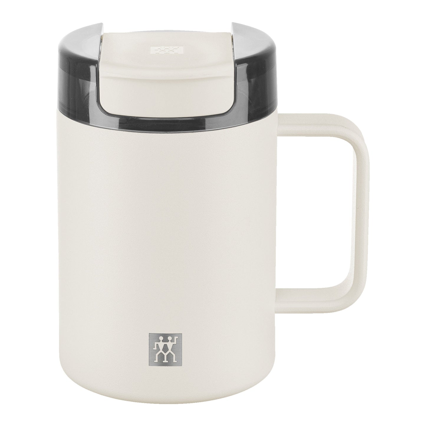ZWILLING Thermo Plus Thermo Mug, 380 ml, Stainless Steel, Cream