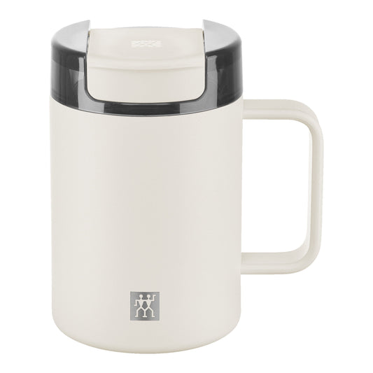 ZWILLING Thermo Plus Thermo Mug, 380 ml, Stainless Steel, Cream | ImportedPH