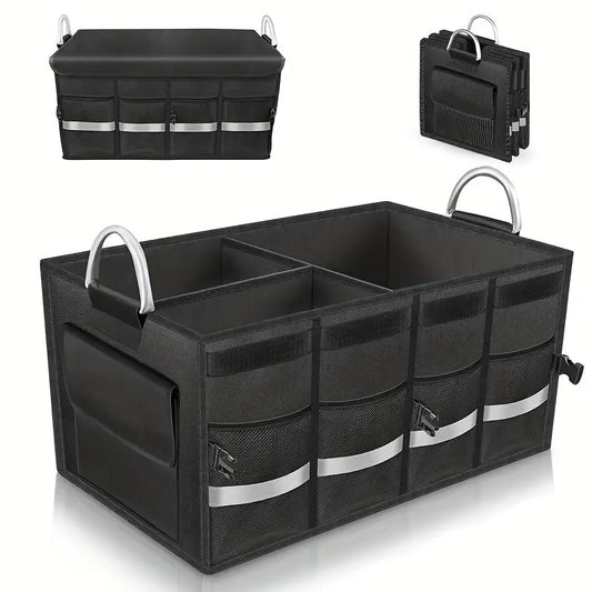 Outdoor Folding Car Trunk Organizer with Compartments | ImportedPH
