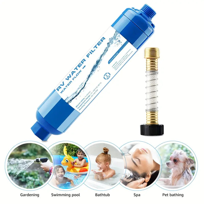 AquaGuard™ RV Inline Water Filter | Clean Water On the Go