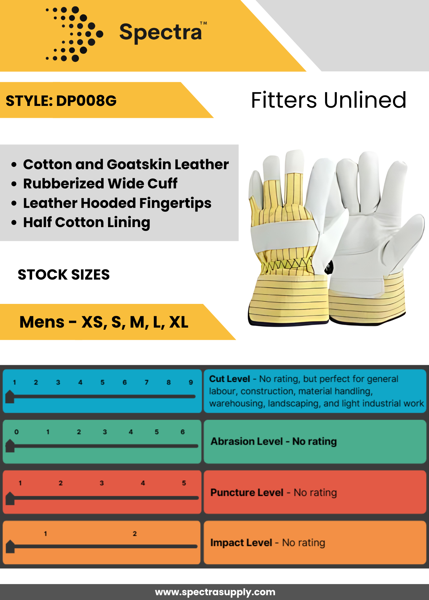 Fitters Unlined