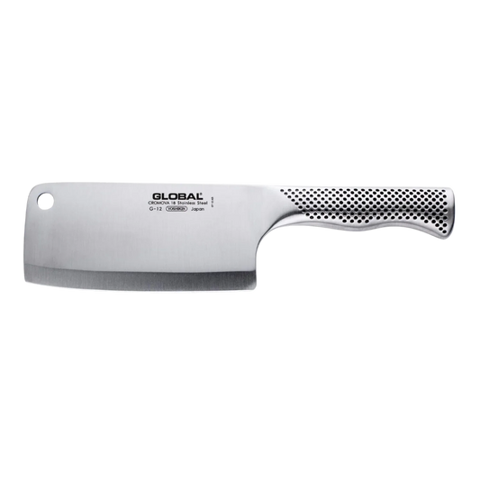 GLOBAL Meat Chopper 16cm – Compact Cleaver, CROMOVA 18 Steel, Japan