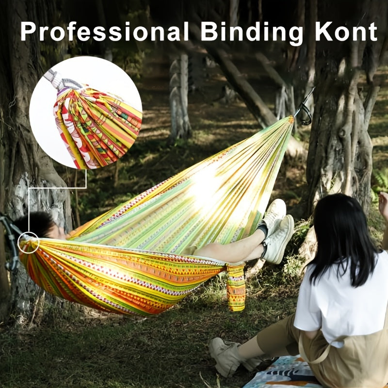 DriftEase™ Bohemian Travel Hammock | Outdoor Comfort Anywhere