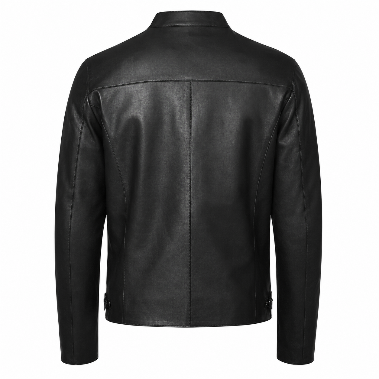 Men’s Leather Café Racer Jacket