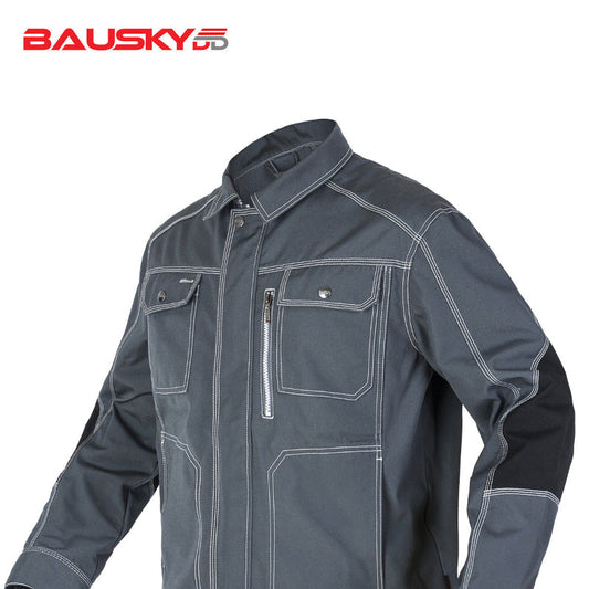 Work Jacket – Durable Cargo Style with Utility Pockets & Zip Chest Pocket– Bauskydd [B212] | ImportedPH