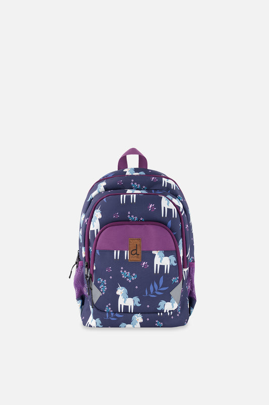 Little Kids Backpack Blue Unicorn Print | ImportedPH