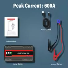 ImportedPH RoadReady™ 12V Portable Car Jump Starter & Emergency Power Bank