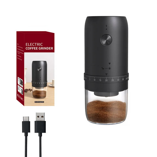 BrewMaster™ Adjustable Burr Coffee Grinder | 40-Level Precision
