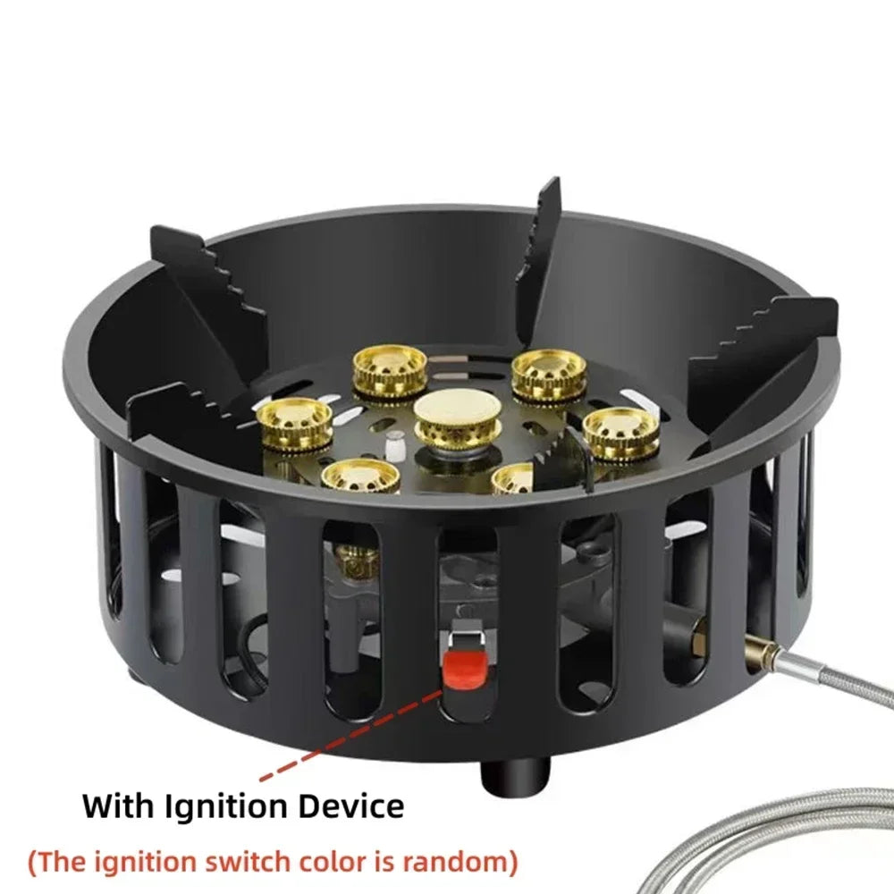 BlazePro™ 19800W Camping Gas Stove | Windproof 7-Core Burner