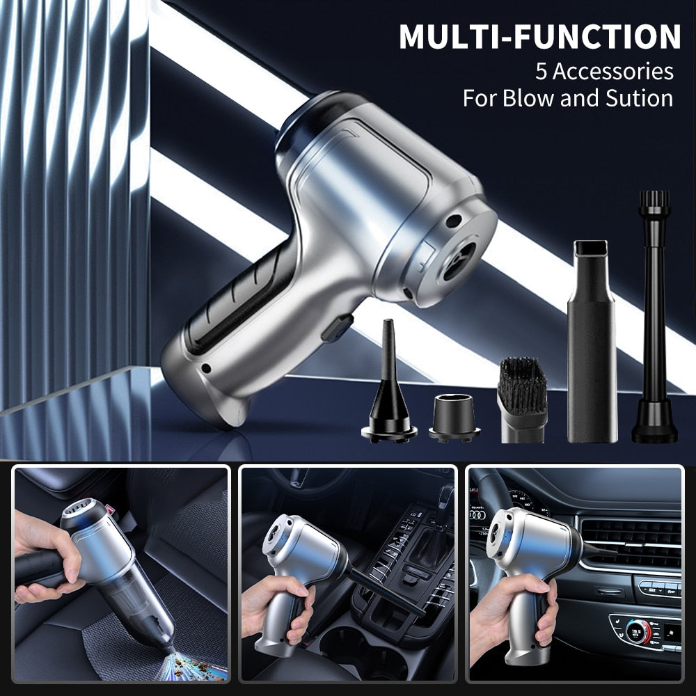 Wireless Vehicle Vacuum Cleaner