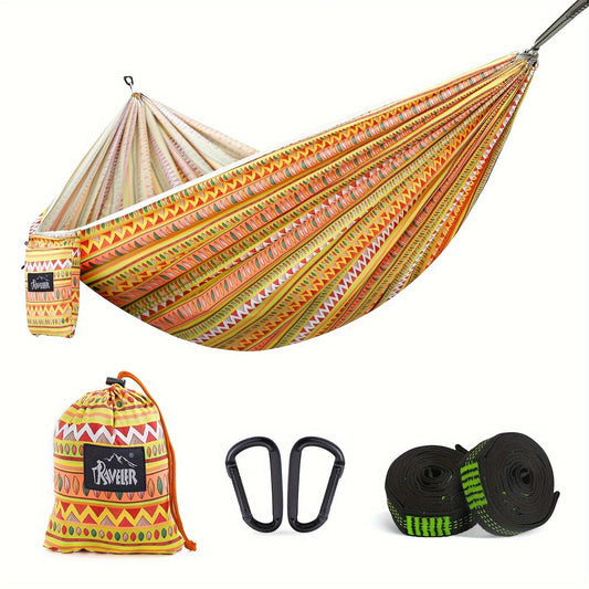 DriftEase™ Bohemian Travel Hammock | Outdoor Comfort Anywhere