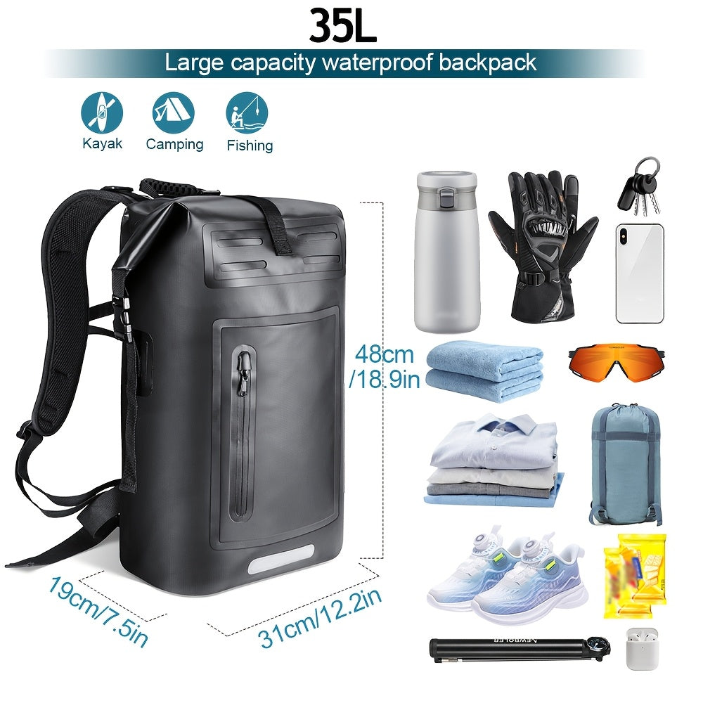 DryPack Pro™ Waterproof Backpack | Outdoor Adventure Gear
