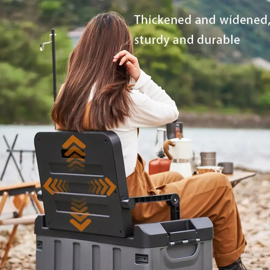 Foldable Outdoor Car Storage Box Multi-Functional