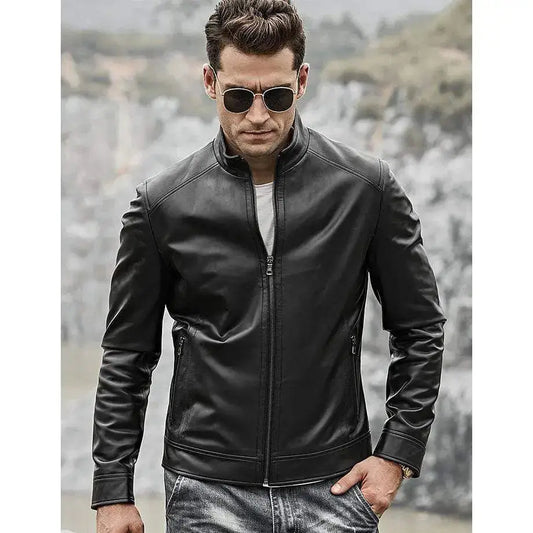 Men’s Leather Biker Jacket | ImportedPH