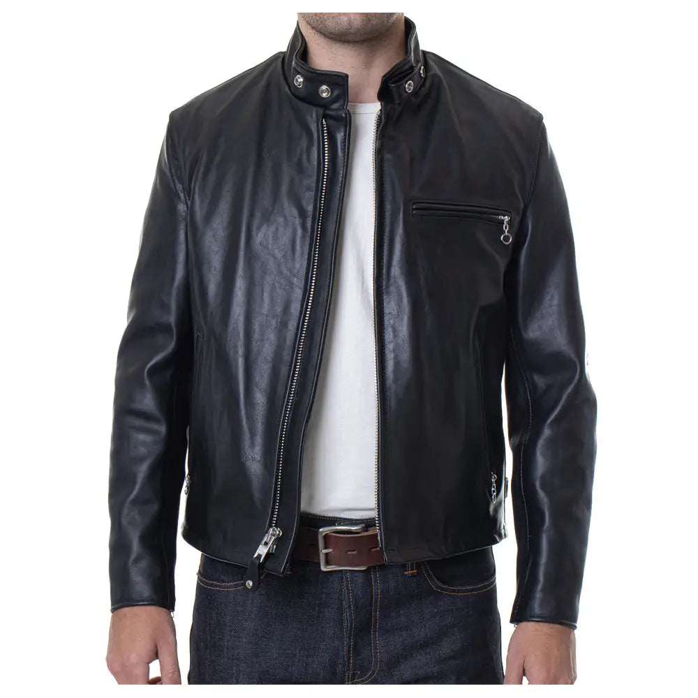 Men’s Classic Racer Leather Jacket