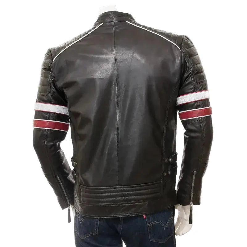 Men’s Classic Racing Leather Jacket