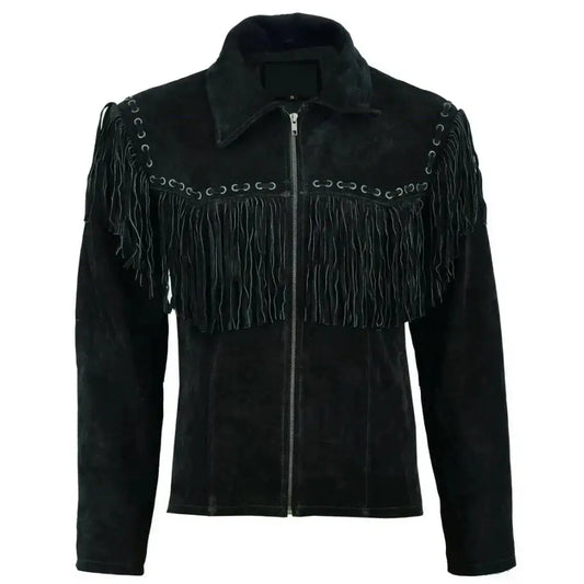 Men's Suede Leather Western Jacket | ImportedPH